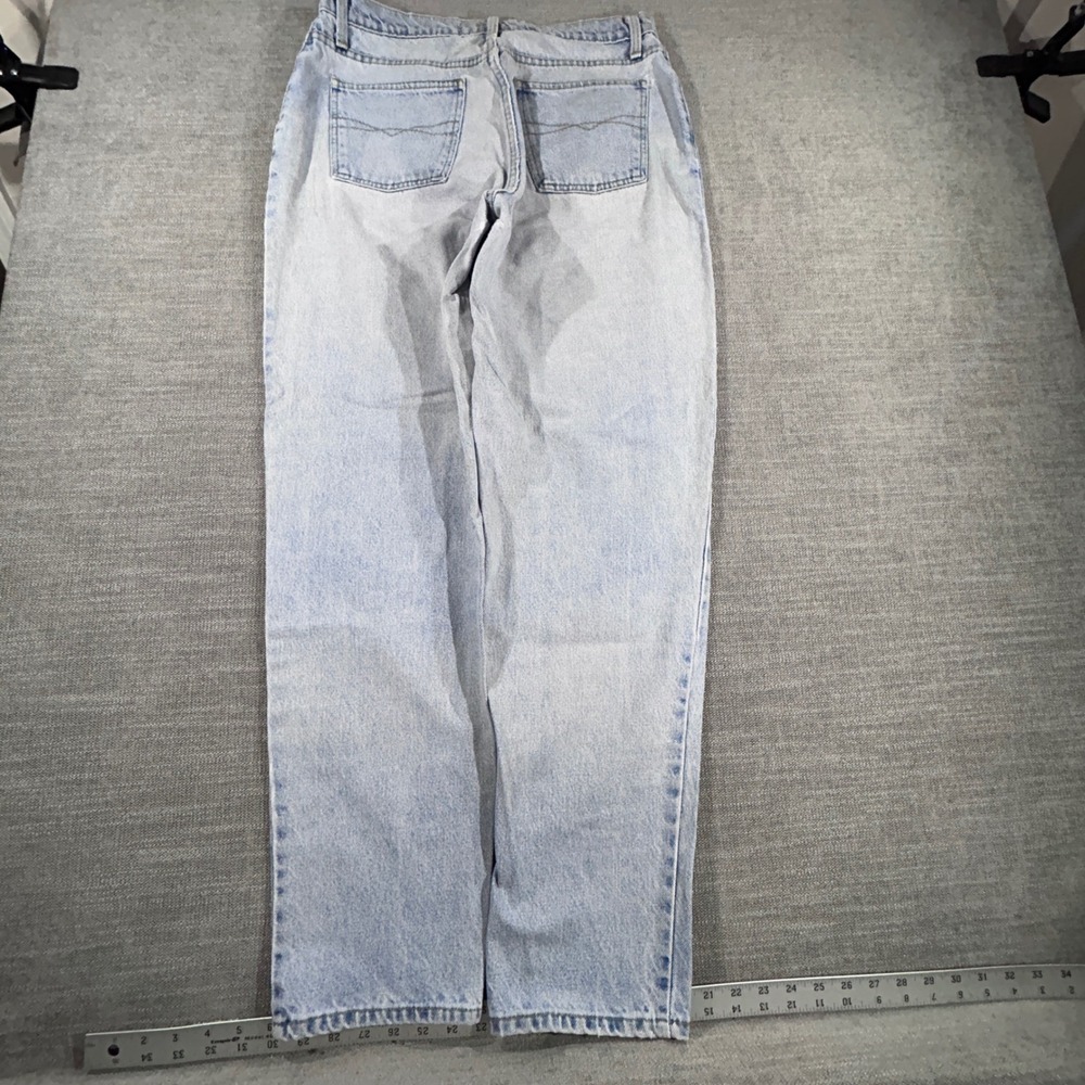 Anchor Blue Loose Jeans Mens 15/16 M Light Wash Fair Baggy 90s Vintage Skate